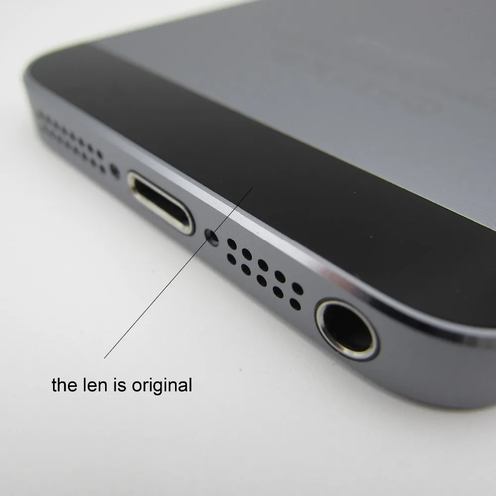 High quality Space Gray Back Cover Housing Replacement Metal Alluminum Middle Frame Battery Door for iPhone