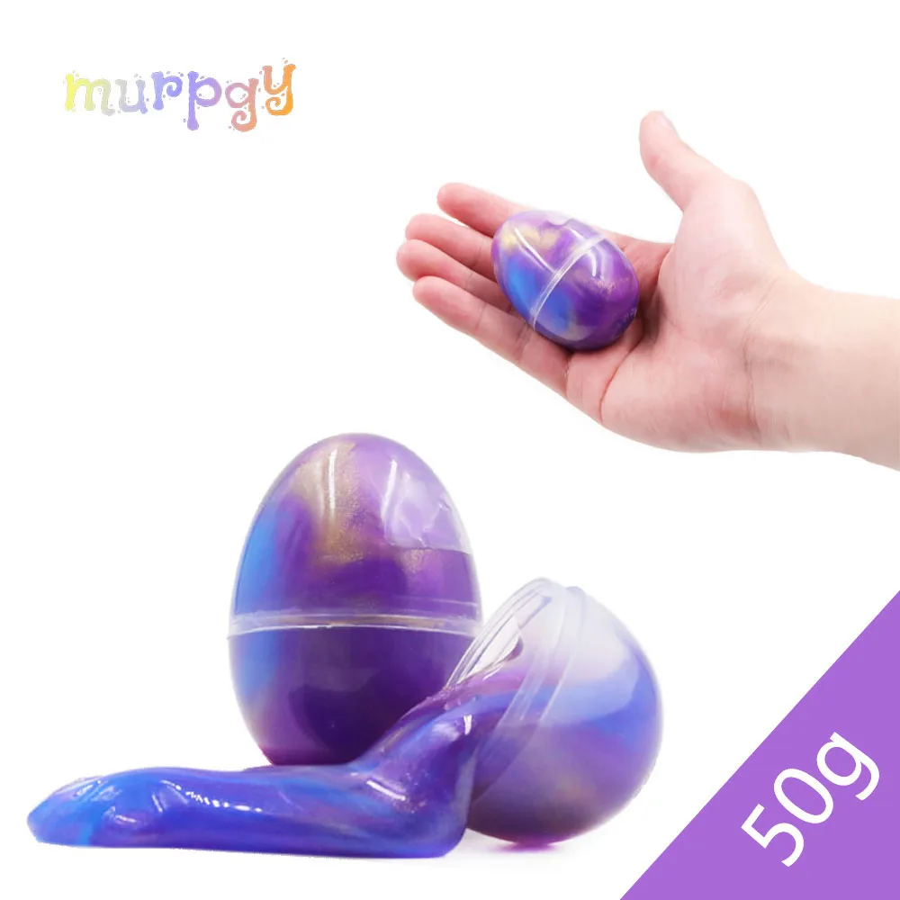 

50g Slime Crystal Fluffy Toys Supplies DIY Glue for Slimes Cloud Kit Soft Clay Lizun Cloud Slime Toys Kids Slime Egg Plasticine