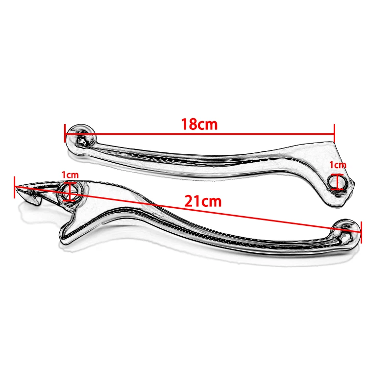 Nuoxintr Motorcycle Clutch Brake Lever modified parts brakes rods For HONDA Magna 250 750 Steed 400 600 Shadow 400 750