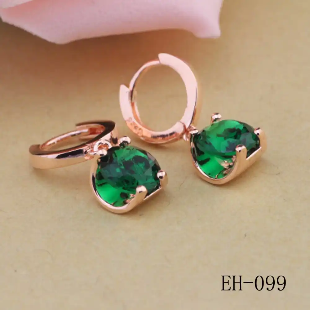 Бесплатная доставка ювелирные изделия микро-Инкрустация серебряные серьги с цирконием позолоченные хрустальные женские серьги и серьги 4 мм и 6 мм