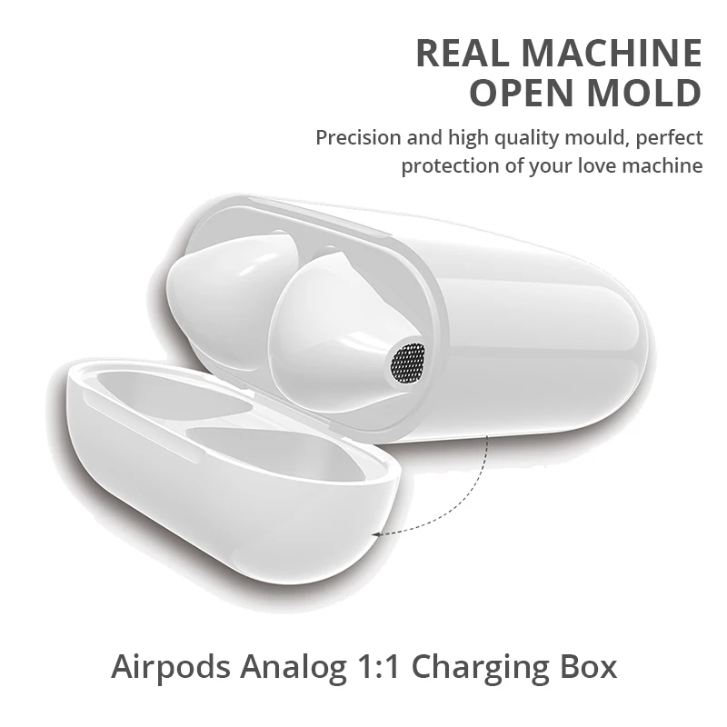 Wireless Charging Box For Airpods Apple Bluetooth Earphone Airpods Charger House Perfect Match Apple Headset Wireless Charger