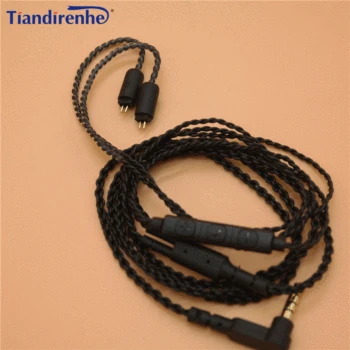 

Upgraded Earphone Cable 0.75mm Replaceable Audio Cables for ZS3 ZS4 ZS5 ZS6 ZST ED12 ES3 ESR 3.5mm for iPhone Android Androi IOS