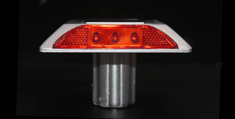 Квадратный алюминиевый LED кошачий ржаной отражатель Солнечный Дорожный стержень