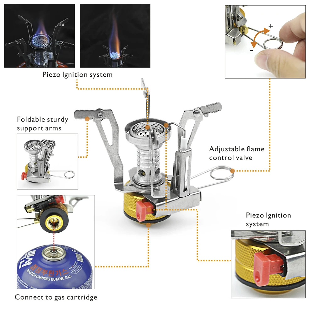 comping stove S160 4