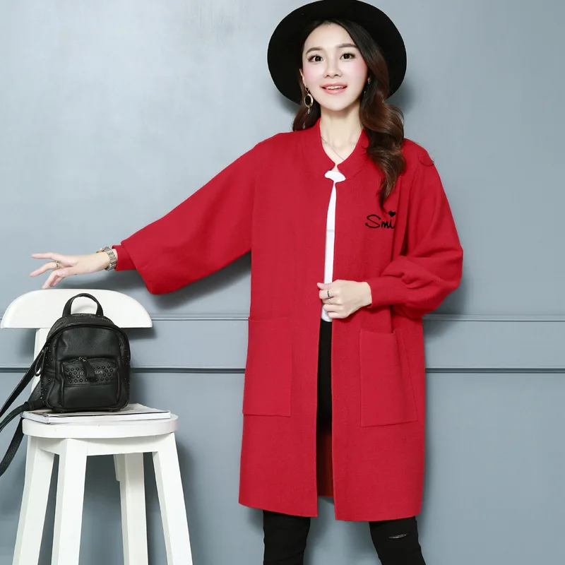 

2016 Direct Selling Wool Cotton Direct Manufacturers In The Sleeved Cardigan Pure Simple All-match Temperament Autumn Sweater