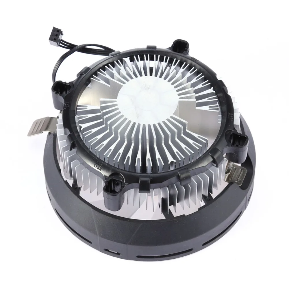 DC12V 12 سنتيمتر PC الصامتة برودة LED فتحة وحدة المعالجة المركزية تبريد مروحة تحمل الهيدروليكية الحرارة بالوعة المبرد ل i3/i5 /i7/AMD/775/1150/1151/115