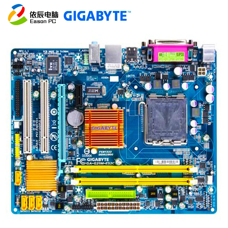 Gigabyte ga g31m s2l. Gigabyte ga-g31 es2l. Gigabyte ga-31m-es2l. Материнская плата Gigabyte 775 DDR 3. Ga-g31m-es2l FC.