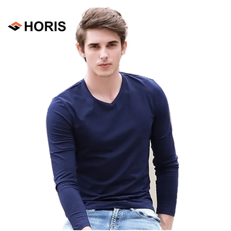 Aliexpress.com : Buy Classic Cotton Mens V Neck Undershirt Solid ...