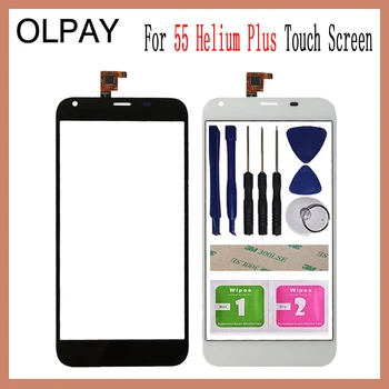 

OLPAY 5.0'' Touch Glass Panel For Archos 55 Helium Plus Touch Screen Digitizer Glass Sensor Tools Free Adhesive+Clear Wipes