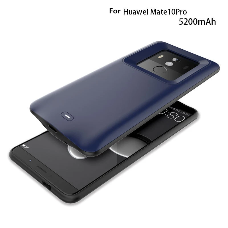 Для HUAWEI Mate 10 Pro Чехол для аккумулятора 5200 мАч Внешний аккумулятор зарядное