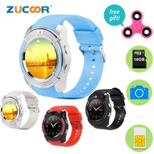 Smart Watch SmartWatch ZW45 Bluetooth Support SIM TF Card Wristwatch Camera Touch Screen Pedometer with Free