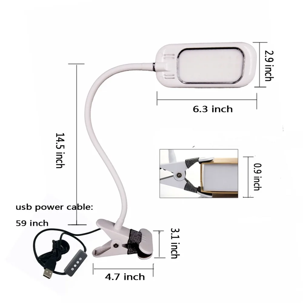 Ganeed-Led-Reading-Lamp-5W-Rechargeable-Led-Desk-Lamp-3-Brightness-Levels-Led-Table