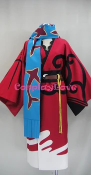 

Bakumatsu Rock Ryoma Sakamoto Pringting Kimono Cosplay Costume