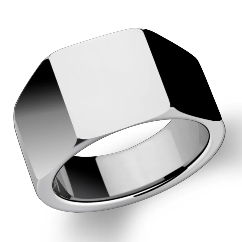 

Free Engraving and Free Shipping Super Width Mirror Polished Proof Scratch Tungsten Ring for Man's Gift Size from 8 to 11