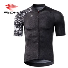 RION maillot ciclismo de mangas cortas verano ropa mtb bicicleta camiseta ciclismo hombres cycling jersey 2020