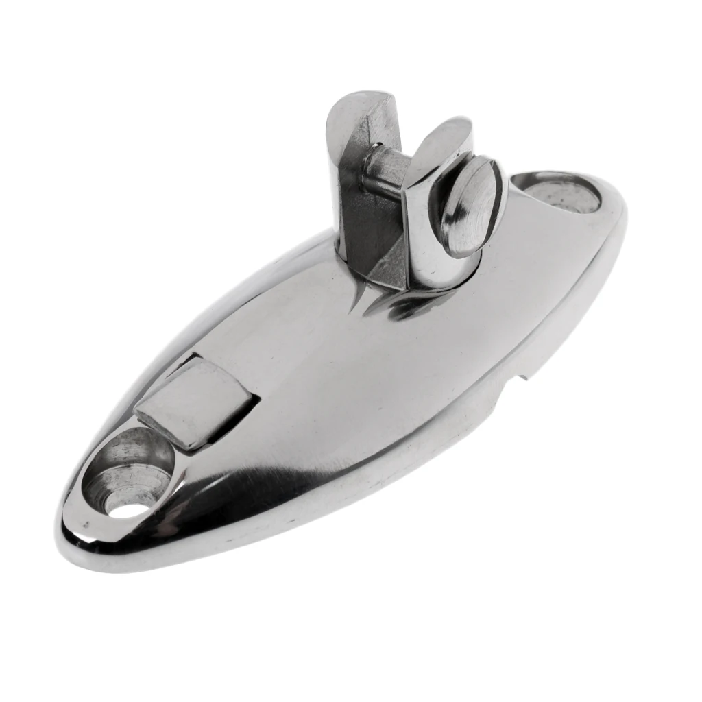 Stainless Steel Marine Boat Hatch Swivel Hinge Mount Deck Fitting Hardware for Canoe Kayak Fishing Inflatable Rowing Boats Acces