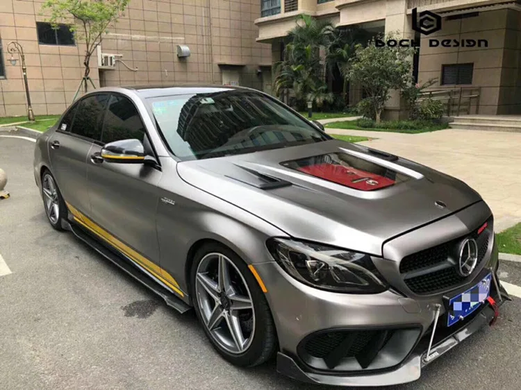 Для W213 Body kit спойлер- для Mercedes-Benz E-class ABS задний спойлер передний бампер диффузор защитные бамперы