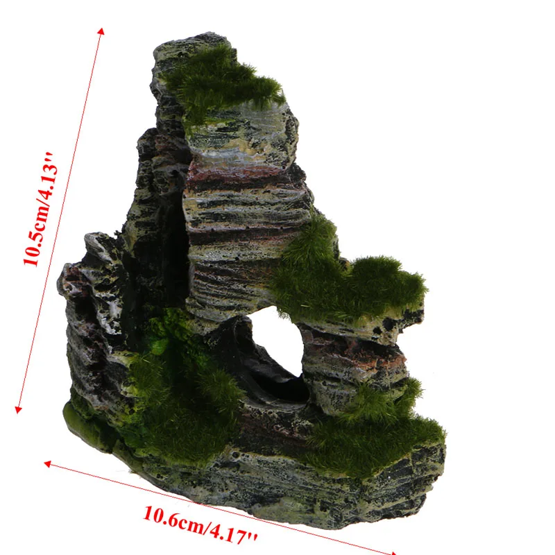 Аквариум орнамент скалы скрытие пещеры пейзаж Декор подводный Декор
