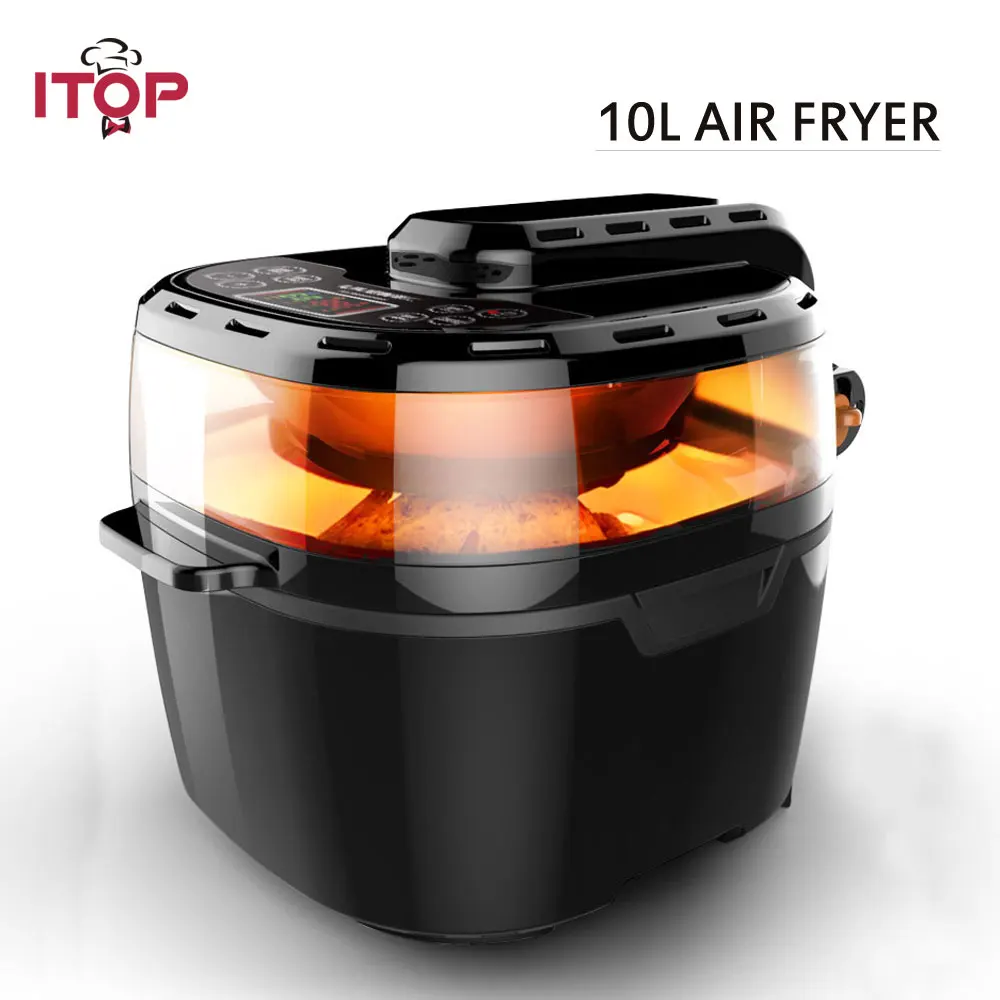 Многофункциональная электрическая фритюрница ITOP 1200 Вт 10 л|Электрические