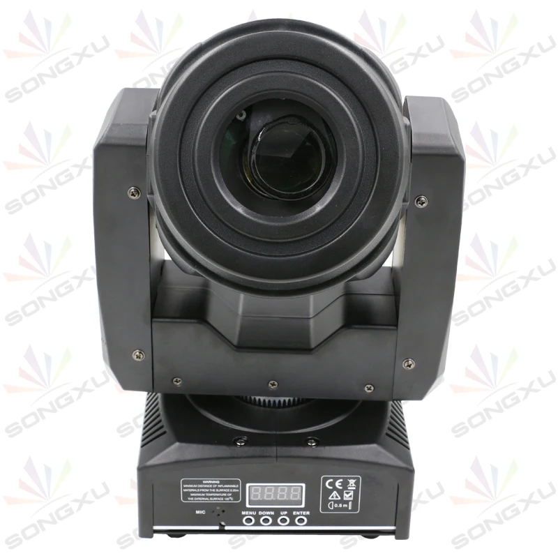 SONGXU 2 шт./лот 60 Вт LED Moving Head Light 3 Face Prism Spot с функцией вращения Gobo для DJ Disco Stage/SX