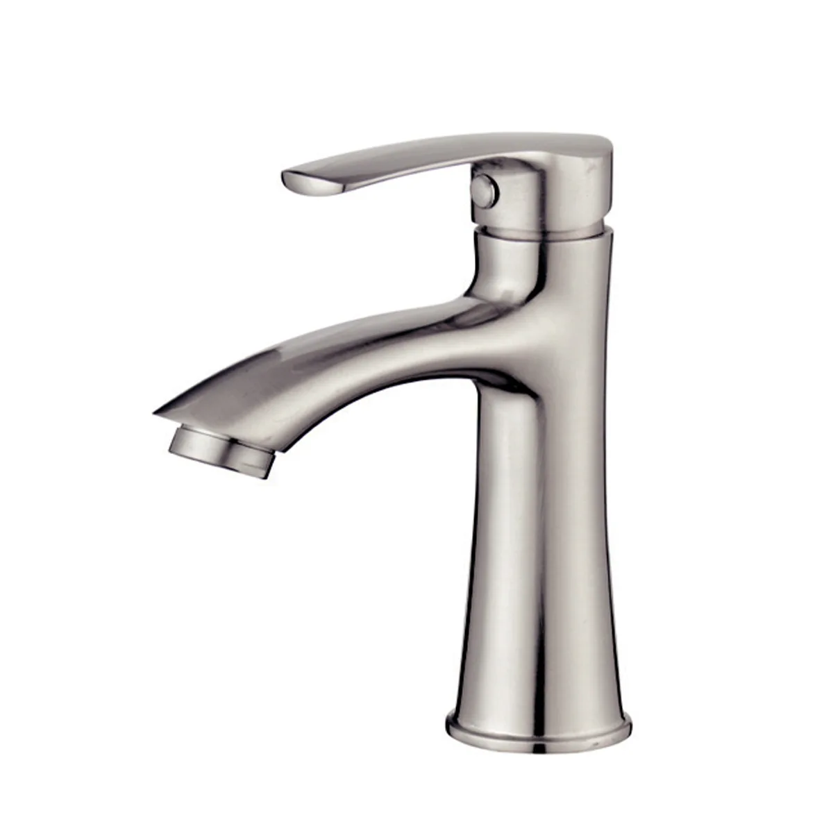 

304 Stainless Steel Basin Faucet Bathroom Bathroom Under Counter Basin Wash Basin Sink Faucet Single Cold Single Hole