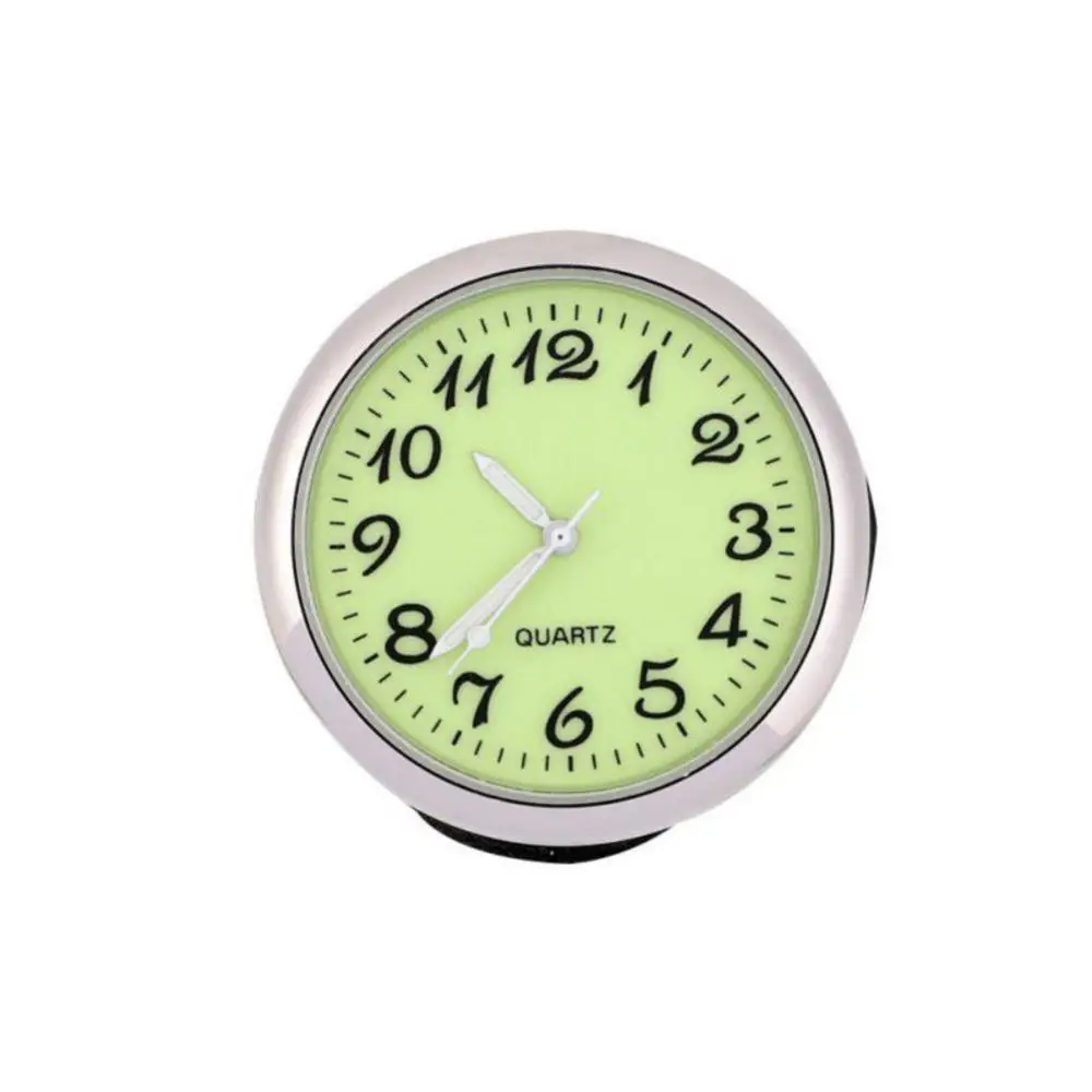 Цифровые часы термометр гигрометр автомобильной украшения для приборной панели автомобиля украшения автомобильные часы стайлинга автомобилей - Название цвета: Luminous Clock