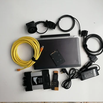 

V06/2020 Professional used laptop computer E6320 I5 4G 720GB SSD Expert Mode For BMW Icom next A2 B C Auto repair diagnosis tool