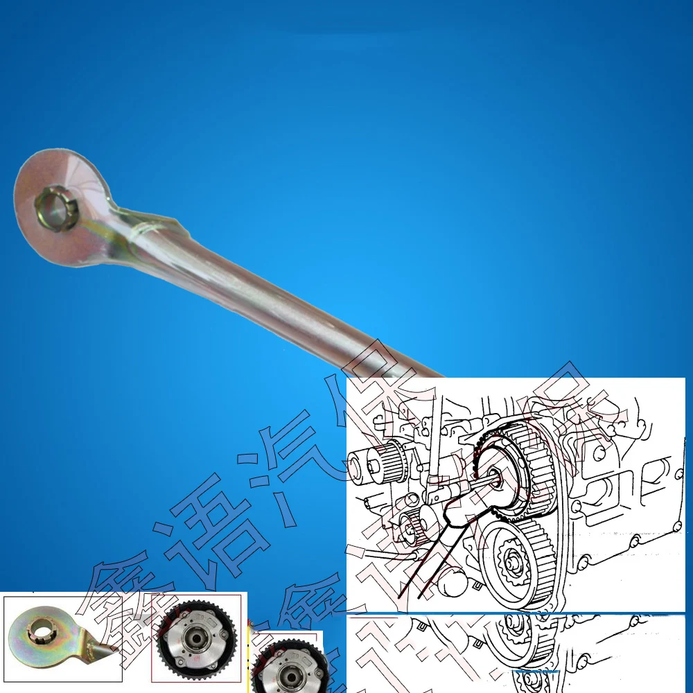 

Car Garage Tool Timing Belt Pulley Wrench Fits For Subaru 2.5L Turbo 3.6L 6 Cylinder Engine 499977500 Camshaft Sprockets Holder