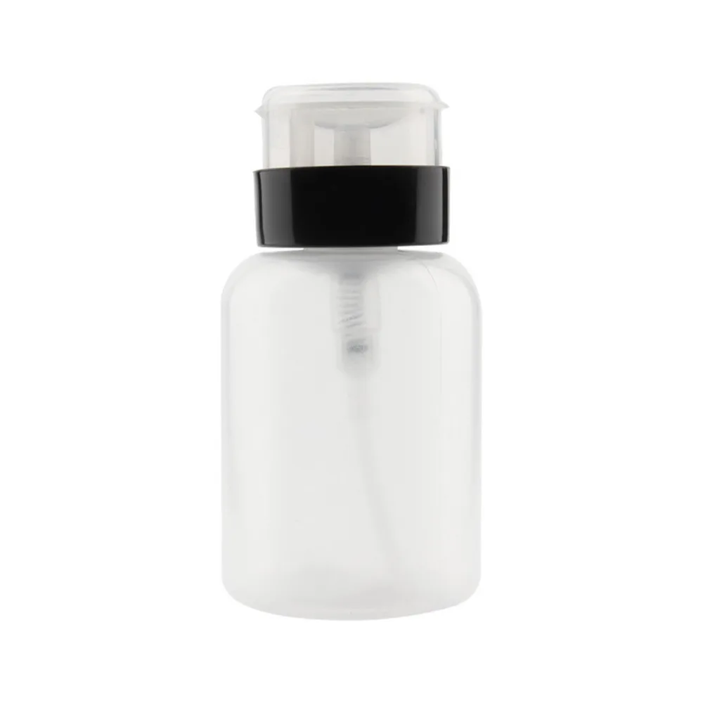 

Empty Pump Dispenser Liquid UV Gel Polish Nail Art Polish Remover Cleaner Acetone Bottle 210ml Polish Remover Bottle 2016