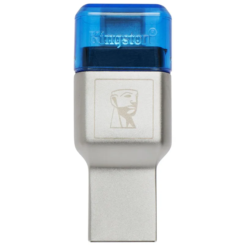 Original Kingston Micro SD Card Reader USB 3.1 High Speed Type-A and Type-C Dual Interface USB Card Reader Memory Stick Pro Duo Card Reader (2)