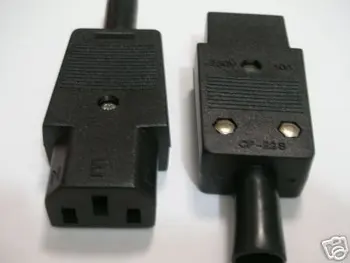 

100 IEC AC Power Cable Standard Cord Connector 22F