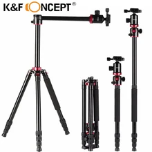 Buy online K&F CONCEPT Professional Portable Tripod Aluminum Alloy Travel Tripod Monopod for Digital Video for Canon for Nikon for Cameras