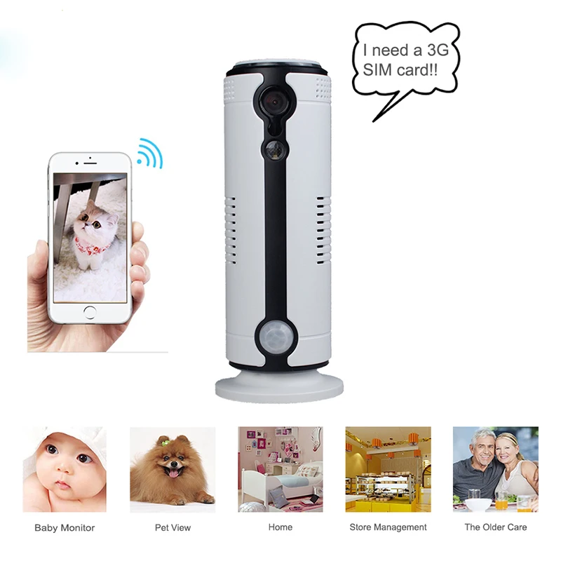 JH09 3G HD 720P Wifi IP Camera Wireless Network Home Security Camera CCTV Surveillance Mini Camera Support iPhone Android JH09 3G HD 720P Wifi IP Camera Wireless Network Home Security Camera CCTV Surveillance Mini Camera Support iPhone Android