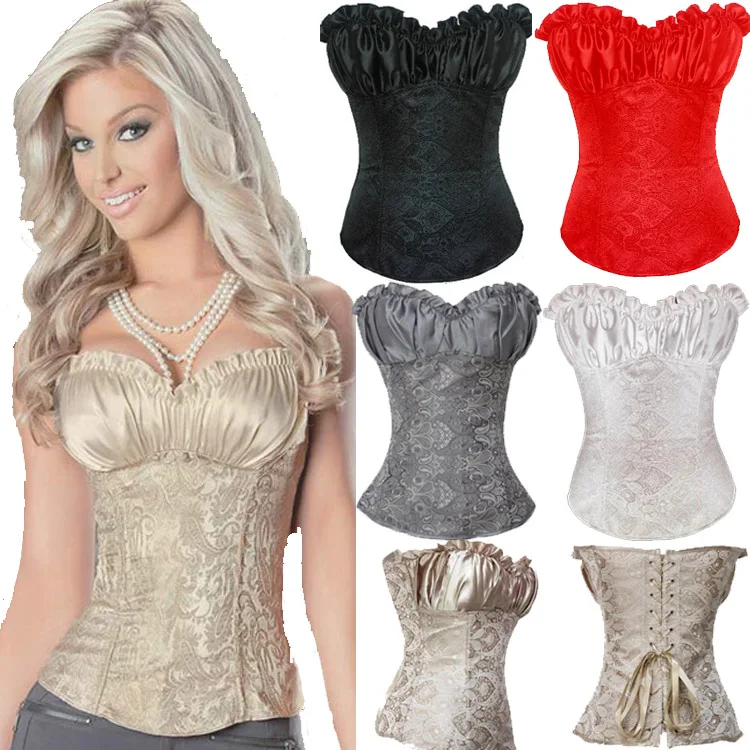 Sexy Corsets And Bustiers Black Waist Cincher Corset Renaissance