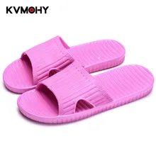 Тапочки Для мужчин в полоску на плоской подошвы для ванной, Для женщин шлепанцы летние сандалии для дома и прогулок; модные тапочки Ванная комната, не скользящая обувь для Для мужчин флип-флоп