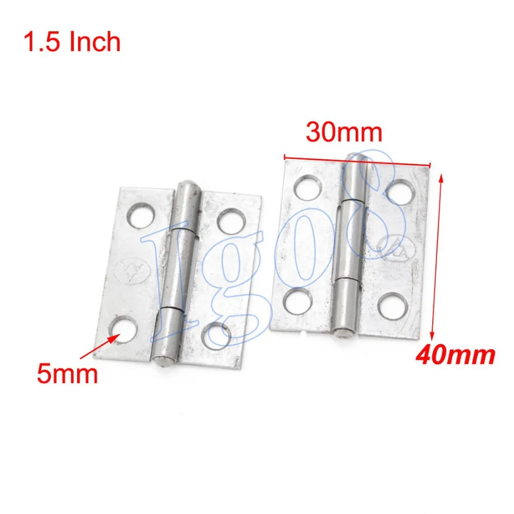 Металлические шарниры для шкафа 20 шт. 1 5 дюйма 40x30x5 мм|hinges cabinet|cabinet hingesbutt hinge |