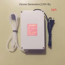 220 В очиститель воды воздуха генератор озона 2000 мг/ч озонатор/Озонатор 8л