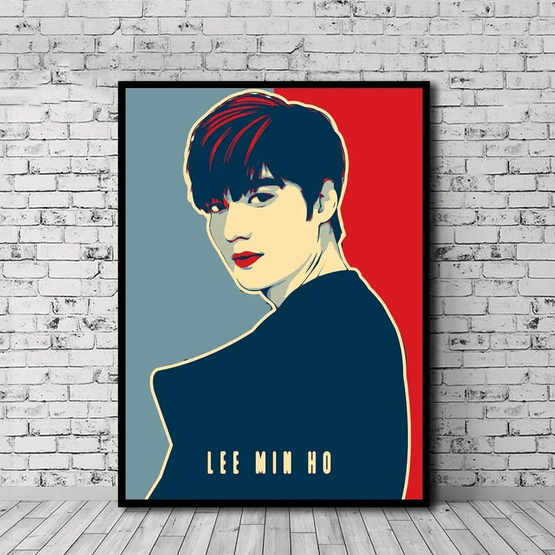 

LEE MIN HO Poster Canvas Print Wall Art Home Decor No Frame