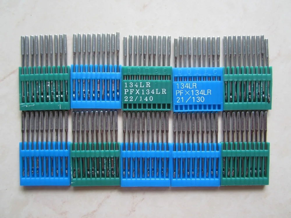 10 Leather Point Industrial Sewing Machine Needles 134LR,PFX134LR