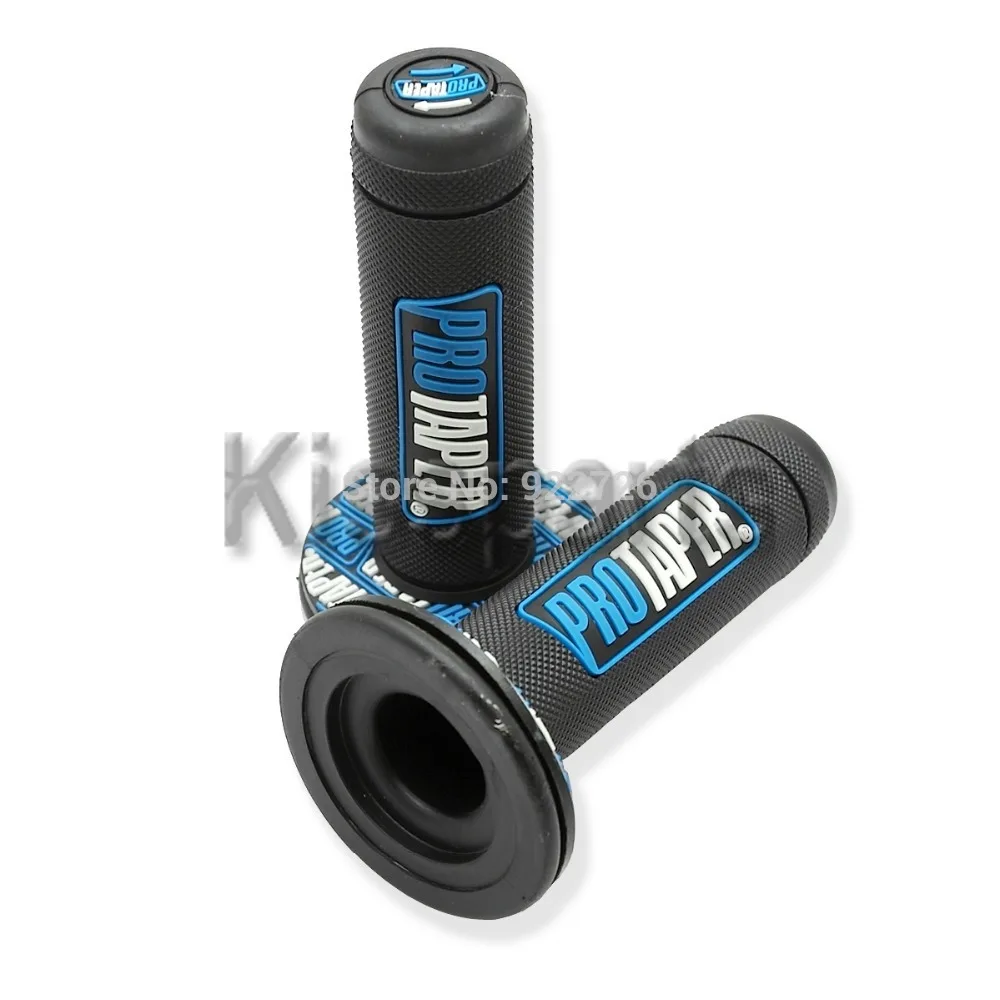 Free Shipping Brand New Blue PRO Taper Handle grips for dirt bike pit