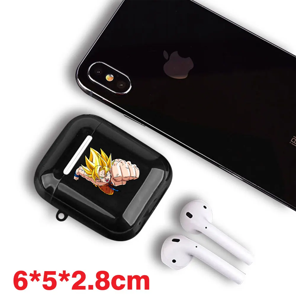 Dragon Ball Kakarotto Bluetooth беспроводной Чехол для гарнитуры Apple AirPods защитный чехол
