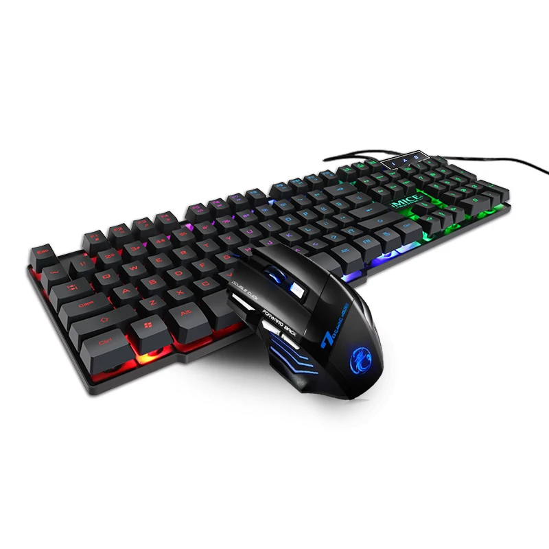 Gaming keyboard and Mouse Wired keyboard with backlight keyboard Russia