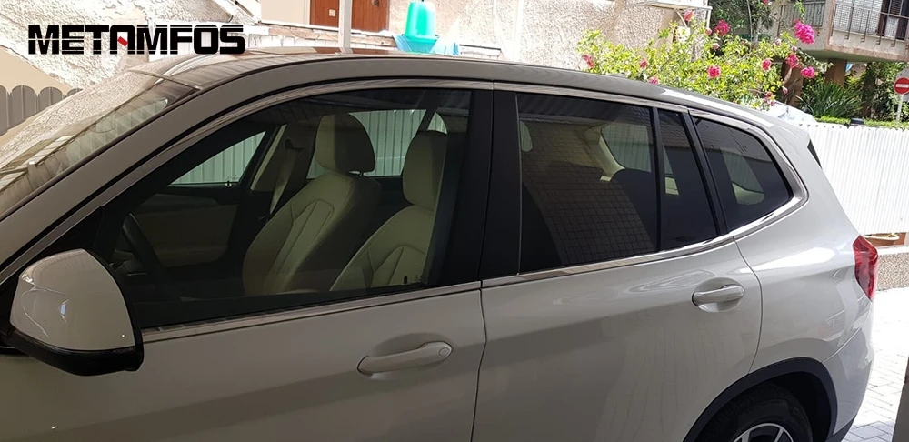 Оконная полоса из нержавеющей стали для BMW X3 2018 2019 декоративная литье отделка