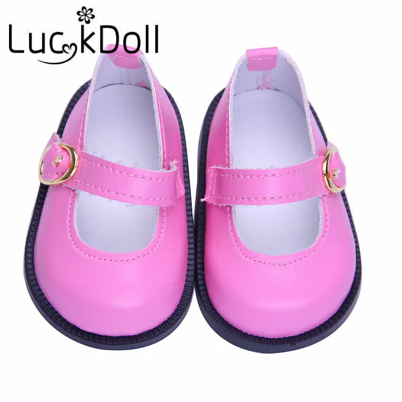 LUCKDOLL4 модели принцесса обувь подходит 18 дюймов американский и 43 см Кукла одежда аксессуары, игрушки для девочек, поколение, подарок на день рождения - Цвет: m153