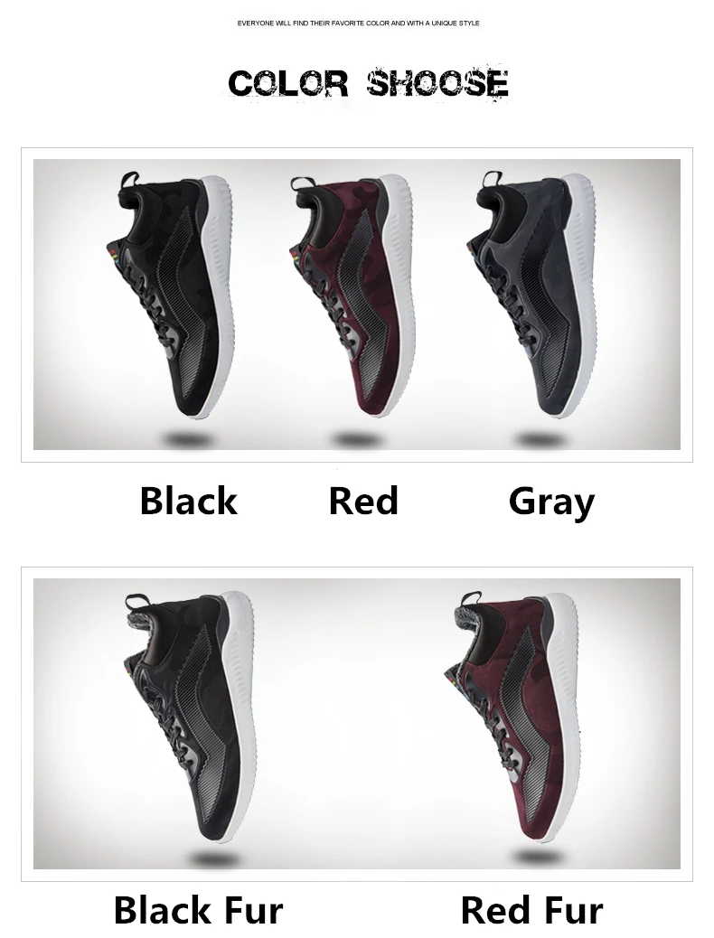 Brand Men's Boots Big Size Male Snow Shoes Fashion Black Casual Bot Ankle Boot Waterproof  Warm Fur Winter Boots Men (2)