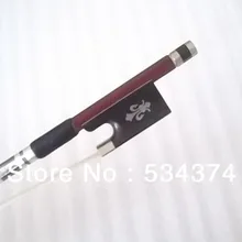 SURVEAL протез из бразильского дерева смычок для скрипки с лучшим монгольским хвостом лошади лучший эластичный для Begginner, размер 1/4, 1/2, 3/4, 4/4, 1/8