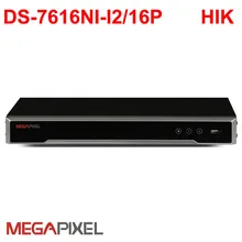 Мегапиксельный ip 4 K 16ch poe NVR видеорекордер наблюдения Встроенный Plug& Play DVR видеокамера DS-7608NI-i2/8 P для hikvision 12mp ip камеры