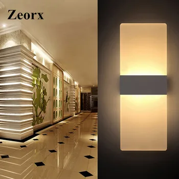 

6W living room background lamp bedside lighting Acrylic led wall lamp Bedroom Wall Lamps Dining Room Corridor Wall Lighting