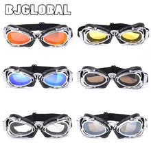 Motorcycle Retro Pilot Goggles Vintage Aviator Steampunk Helmet Goggle Protection Sunglasses Moto Biker Glasses Flying Scooter Motorcycle Retro Pilot Goggles Vintage Aviator Steampunk Helmet Goggle Protection Sunglasses Moto Biker Glasses Flying Scooter