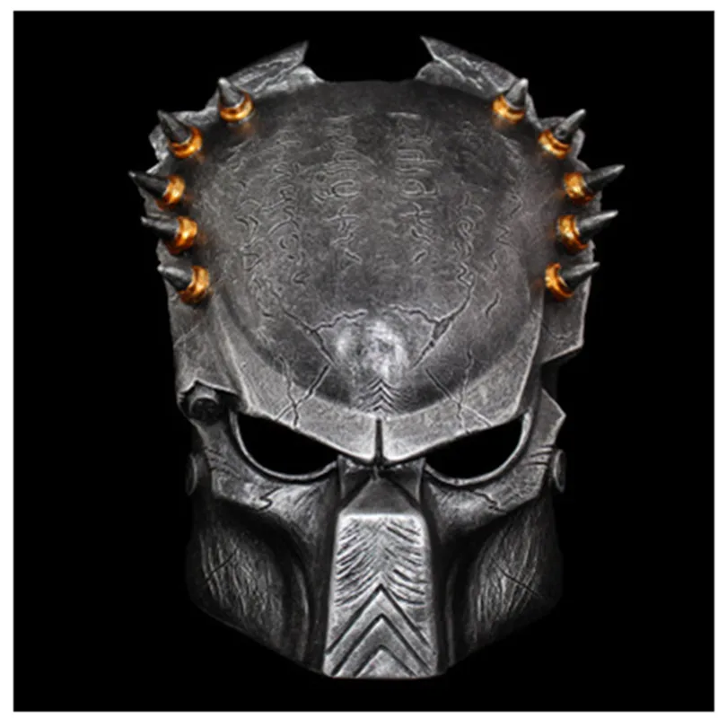 

The Predator Real person wearable mask Resin Action Figure Collectible Model Toy 28cm box d130